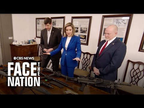 ATF director and firearms expert show some of the weapons being found on the streets