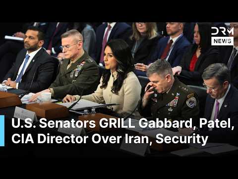 Senators GRILL DNI Gabbard, FBI Patel, CIA Director Over Iran War, Security in Heated Hearing | AC1N
