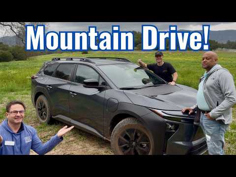 2026 Toyota bZ Woodland Mountain and Road drive!