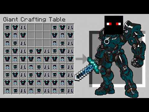 Minecraft, But Armor Are GIANT!