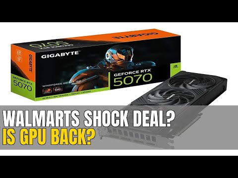 Walmart's SHOCKING RTX 5070 Deal: The GPU Drought is OVER! #RTX5070