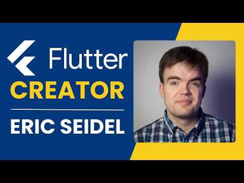 🎤 Interview with the Creator of Flutter — Eric Seidel (Shorebird) 🚀