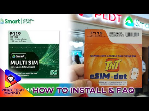 Smart Multi SIM / TNT eSIM-dot How to Install eSIM and FAQs | Pinoy Tech Monkey