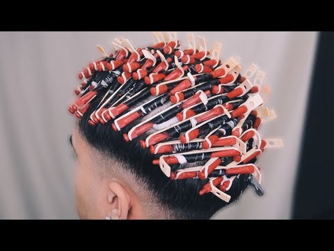 STRAIGHT TO CURLY PERM!