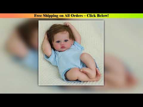45cm Lifelike Baby Dolls Alive Reborn Babies Like Real Silicone Full Body Boy Realistic Newborn