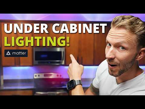 How to install Under Cabinet Lights! (GE Cync SMART Under Cabinet Lights Review)
