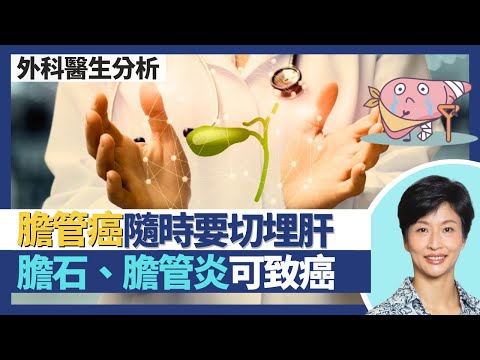 膽管癌｜膽石、中華膽管炎可致膽管癌！膽管癌化療電療成效低因細胞分裂慢？肝內膽管癌連肝臟都要切除？｜王建芳醫生 外科醫生陳詩正醫生｜人類健康研究所