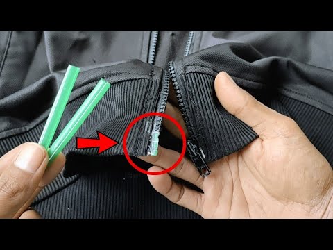 How to fix a broken zipper ! Tips and Life hacks