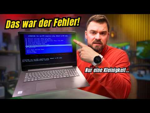 Laptop takes 60 minutes to boot!? That error was really nasty...