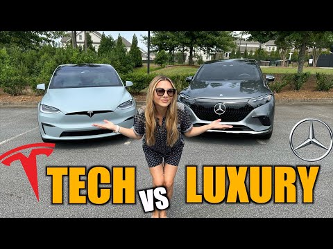 Mercedes EQS SUV vs Tesla Model X