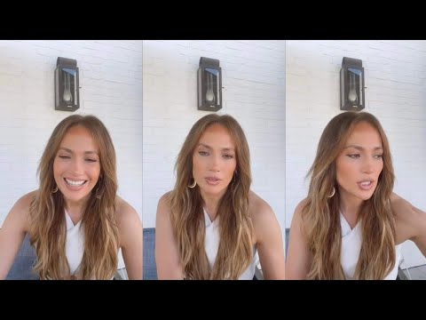 Jennifer Lopez Instagram Live 05-06-2022|The Secret On Having The PERFECT Skin