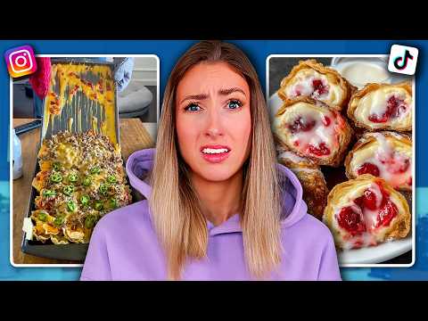 I Tested the MOST UNUSUAL Viral Recipes on TikTok 🧐 What's ACTUALLY Worth Making?