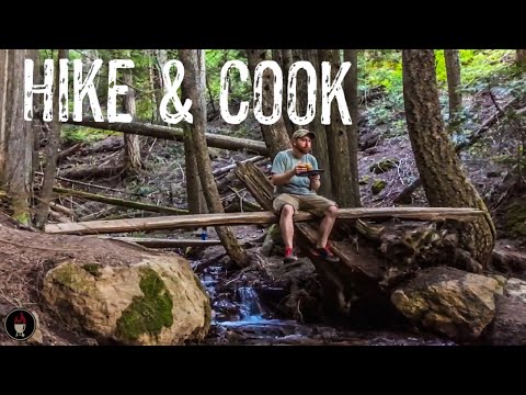 Cooking A Delicious Meal While Hiking