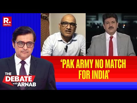 Arnab: Top Islamabad Anchor Hamid Mir Says ‘Pak Army No Match For India’