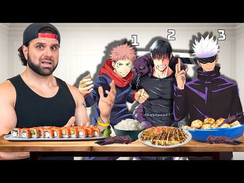 I Tried 3 Levels of Jujutsu Kaisen Diet