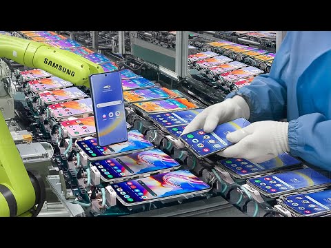 How Samsung Produces Millions of Expensive Smartphones Inside Massive Factories