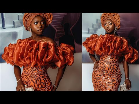How to make an Off Shoulder EXAGGERATED ORGANZA RUFFLES
