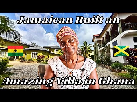 Jamaican woman moved to Ghana from UK to build an amazing villa