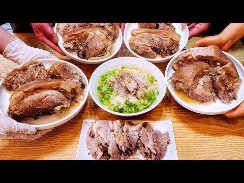 고기 듬뿍 최고의 고기 국수, 해물 가득 해산물 라면, 통문어 튀김, 해물 짬뽕, Best Korean Feast! Crazy Meat Noodles, Seafood Ramen