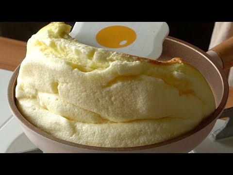 달걀 2개로 만드는 부드럽고 폭신한 수플레 오믈렛/souffle omelette