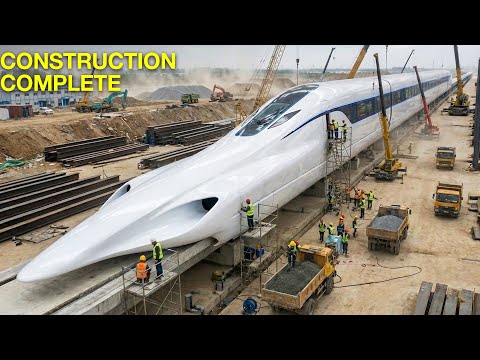 China’s 1,000 km/h Maglev Train Finally Launching in 2026 - Construction Update