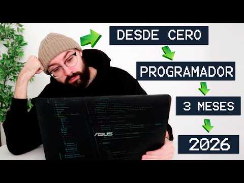 Como Aprendería a Programar en 2026 para Conseguir una Oferta en 3 Meses o menos 👨‍💻