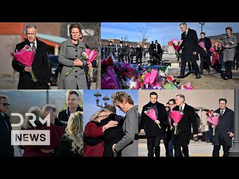 UNSEEN VISIT: Mark Carney Visits Tumbler Ridge After Deadly Canada School Shooting Tragedy | AC1B