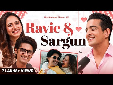 Power Couple Podcast  - Love, Bollywood, Ramayana Aur Zindagi Ft. Ravie Dubey & Sargun Mehta On TRS