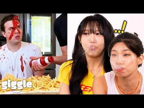Koreans *HARDEST* Try Not To Laugh Challenge..!