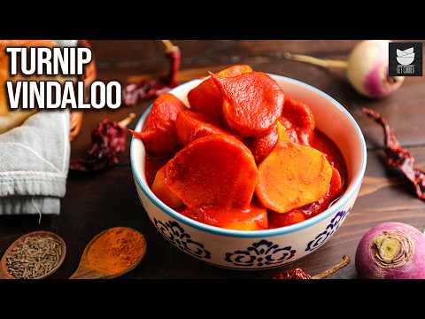 Turnip Vindaloo Recipe | Rich In Fiber Veg Turnip Vindaloo Curry Recipe at Home | Varun Inamadar