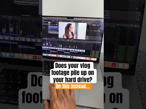 Biggest tip for easily editing a vlog