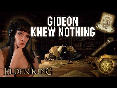 The Irony of Gideon the All-Knowing | Elden Ring Lore