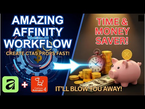 Amazing Affinity workflow for creating CTA5 props is a time & money-saver that will blow you away!