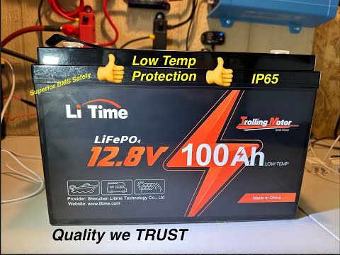 Li Time 12.8V 100Ah LiFePO4 Trolling Motor Powering through: Triumphant in a brutal test