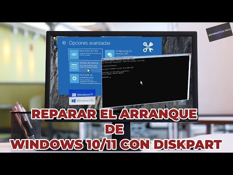 Repair Windows 10 or Windows 11 boot with DISKPART