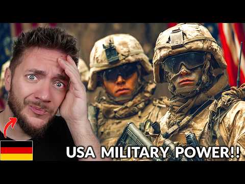 "Unbelievable Firepower!" German Reacts to New USA Military Strength