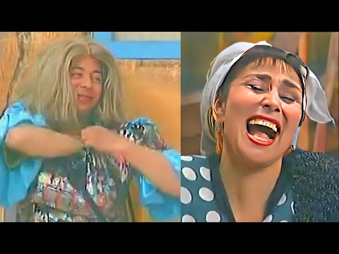 سهير البابلي مش قادرة تمسك نفسها من الضحك لما احمد ادم خرج عن النص واحرج واحد من الجمهور😂😂صريخ ضحك🤣🤣