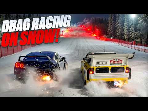 1000+ HP CARS RACING ON A SKISLOPE! - The Craziest Drag Racing Event in the World!