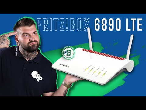 FRITZ!Box 6890 LTE weiß-rot #schnäppchen #bware