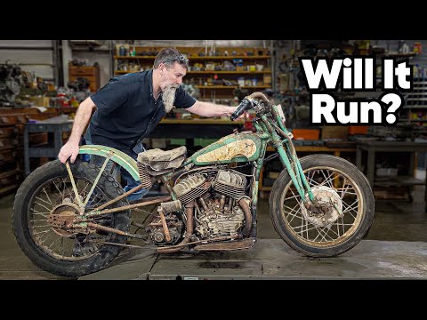 Can We Save This RARE 97 Year Old Motorcycle Sitting 70 Years?