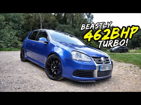 THIS CRAZY 462BHP GOLF R32 TURBO IS ONE HELL OF A BEAST!