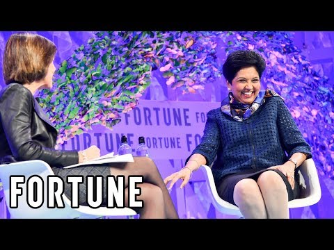 Indra Nooyi Talks Leading PepsiCo Through Disruption I MPW 2017