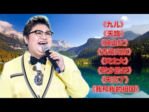 《九儿》《天路》《映山红》《青藏高原》《天之大》《故乡的云》
