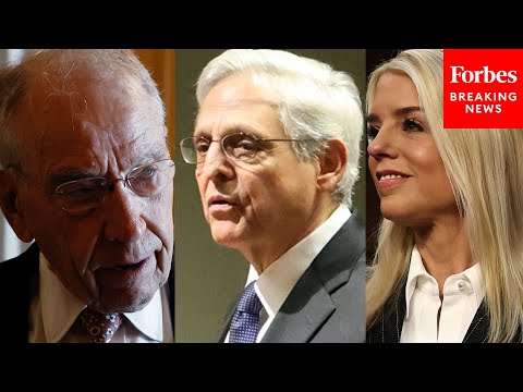 Chuck Grassley Straight-Up Lists 'Abuses' By Biden DOJ At Top Of Pam Bondi Confirmation Hearing