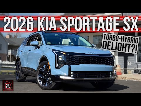 The 2026 Kia Sportage SX-Prestige Hybrid Delightful SUV With Extra Space For Your Family