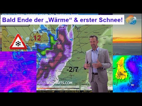 Bald Ende der "November-Wärme". Nächste Woche erster Schnee. Wetterbericht 13.-23.11.25. Polarwirbel