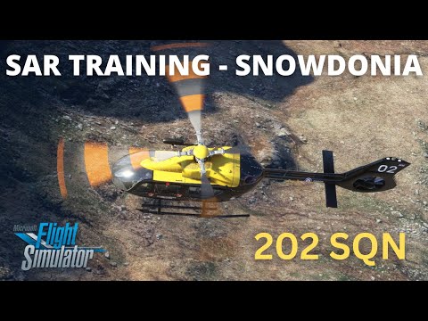 SAR Training  - Snowdonia - Hype Performance Group H145 + Action Pack - Microsoft Flight Simulator