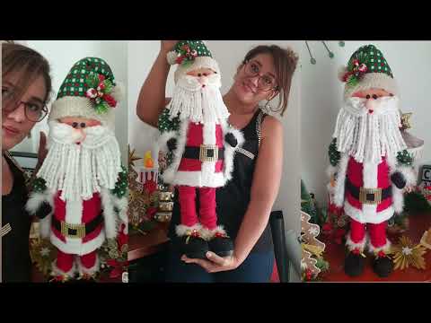 Awesome! Make your own Super Large SANTA CLAUS for FREE! 🎅 Pet Bottle ♻️ CHRISTMAS