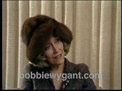 Gloria Swanson for the book "Swanson on Swanson" 1980 - Bobbie Wygant Archive