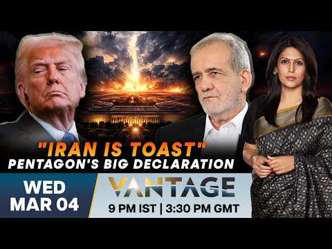 LIVE | US Submarine Sinks Iranian Warship as War Expands | Vantage with Palki Sharma | N18G